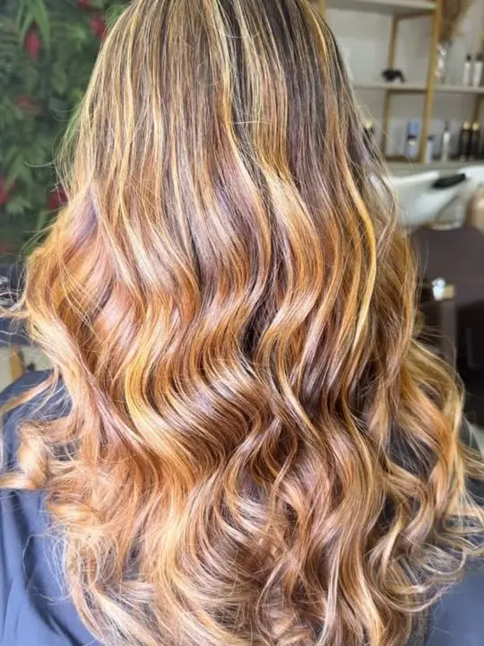 Loiro com ondas feito no studio